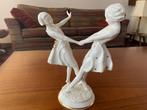 Porseleinen beeldje 2 danseressen - Hutschenreuther, Verzamelen, Beelden en Beeldjes, Ophalen of Verzenden, Zo goed als nieuw