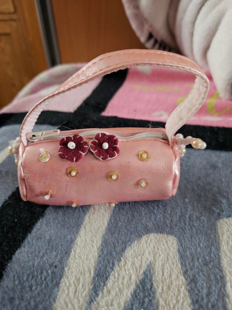 Leuk mini tasje / portemonneetje, Ophalen of Verzenden, Roze, Schoudertasje