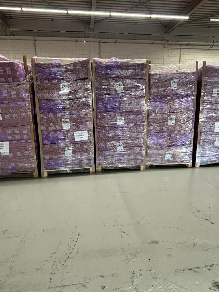 Te koop zeer grote partijen isovlas, 4 tot 8 cm, Nieuw, Ophalen of Verzenden, 15 m² of meer