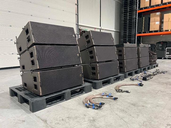 10x L-Acoustics KUDO line array 140dB + 2x K-BUMP, Audio, Tv en Foto, Luidsprekers, Gebruikt, Front, Rear of Stereo speakers, 120 watt of meer