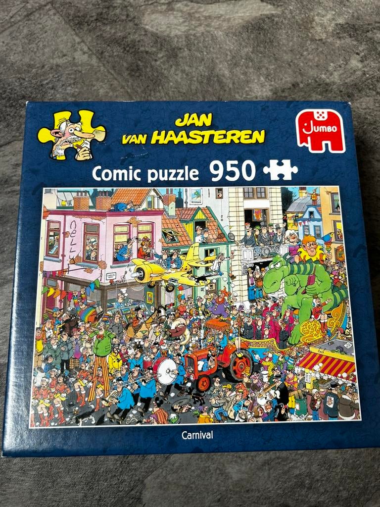 Carnival, jan van haasteren 950 stukjes en meer, Ophalen, 500 t/m 1500 stukjes, Zo goed als nieuw