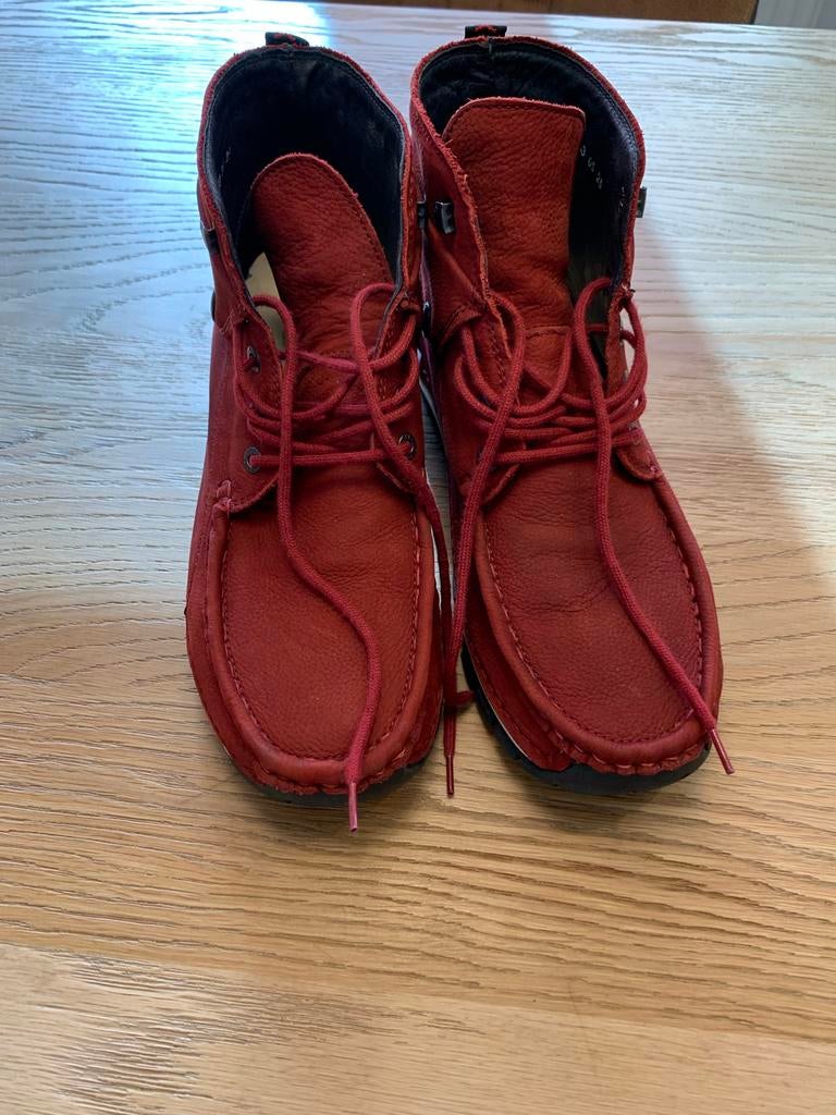 Wolky schoenen maat 43, Ophalen of Verzenden, Zo goed als nieuw, Rood, Overige typen