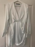 Zara Wit Jurkje met Lange Mouwen, Kleding | Dames, Jurken, Wit, Ophalen of Verzenden, Zo goed als nieuw, Maat 36 (S)