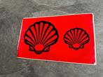 Fraaie oude SHELL sticker 32,3 x 19,2 cm., Ophalen of Verzenden, Gebruikt, Overige typen