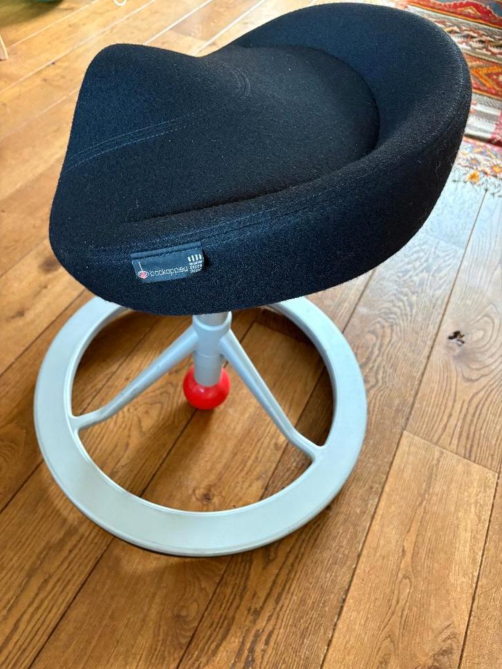 BACK APP ZADELKRUK -, Huis en Inrichting, Bureaustoelen, Zo goed als nieuw, Bureaukruk, Zwart, Ergonomisch, Ophalen