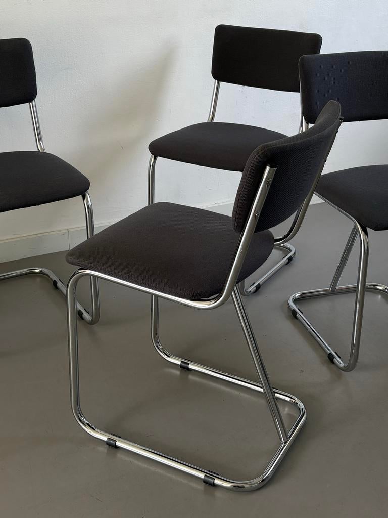 Gispen stoelen, Huis en Inrichting, Stoelen, Gebruikt, Ophalen