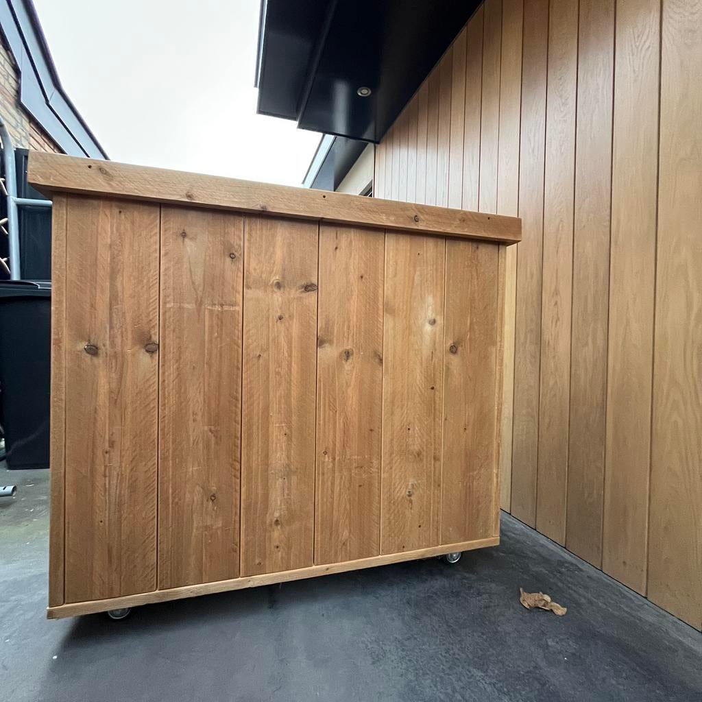 Toonbank / Bar / balie  van steigerhout, Ophalen, Gebruikt, Hout, Overige typen