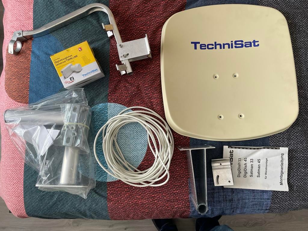 TechniSat SATMAN/DigiDish 45 schotelantenne, Ophalen, Zo goed als nieuw, (Schotel)antenne, Overige merken