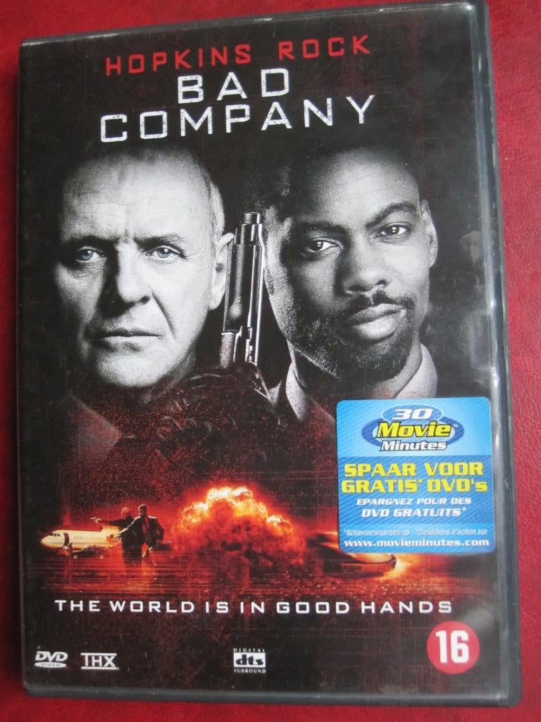 Bad Company (2002), Vanaf 16 jaar, Ophalen of Verzenden, Zo goed als nieuw, Actiekomedie