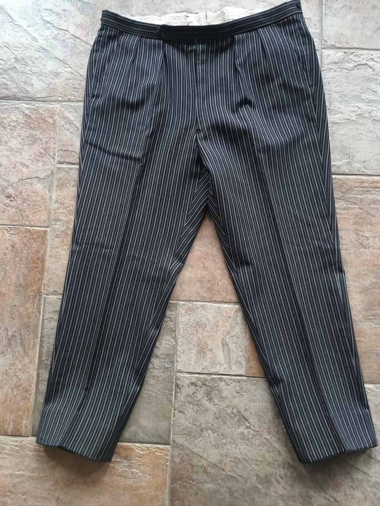 Gestreepte herenbroek, Ophalen of Verzenden, Maat 52/54 (L)