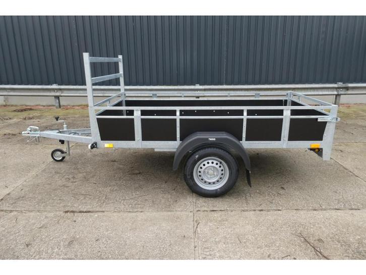 Bij Eemsned een Twin bakwagen afm ca 250 x 132, Auto diversen, Aanhangers en Bagagewagens, Nieuw