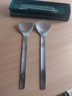 Stelton EM saladebestek, Ophalen of Verzenden, Gebruikt, Rvs of Chroom, Bestekset