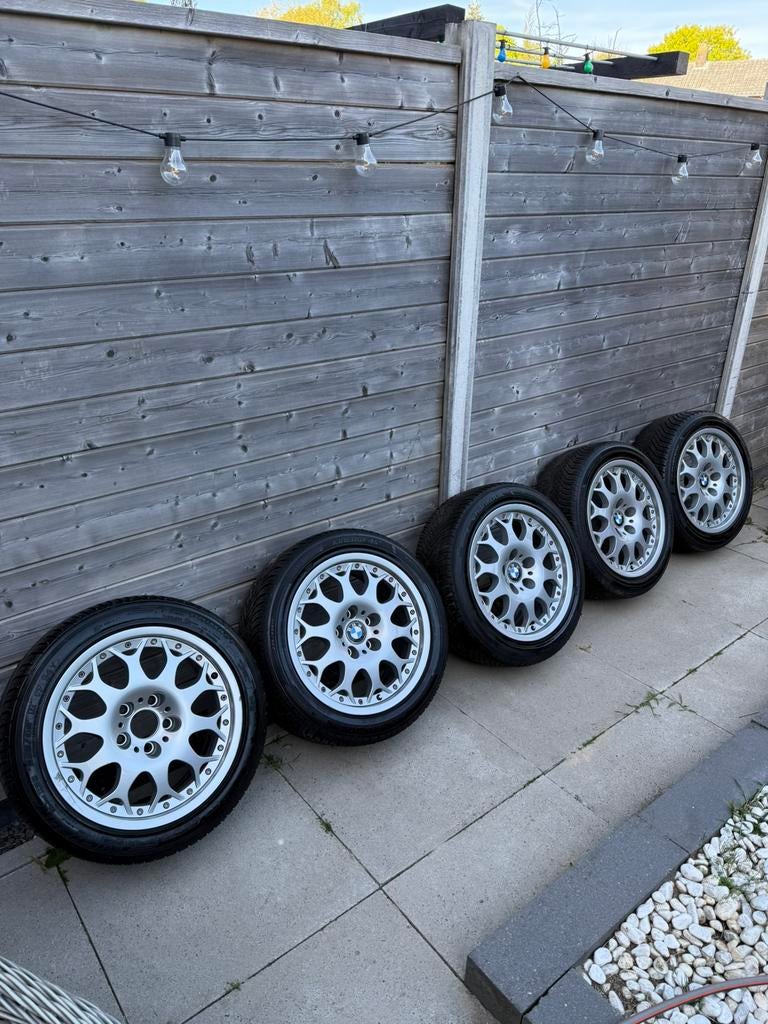 Bmw style 80 / BBS RS 845, Ophalen, Gebruikt, Banden en Velgen, 17 inch