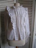 vintage blouse maat 44 nr SS 1170, Verzenden, Zo goed als nieuw, Maat 42/44 (L), Wit