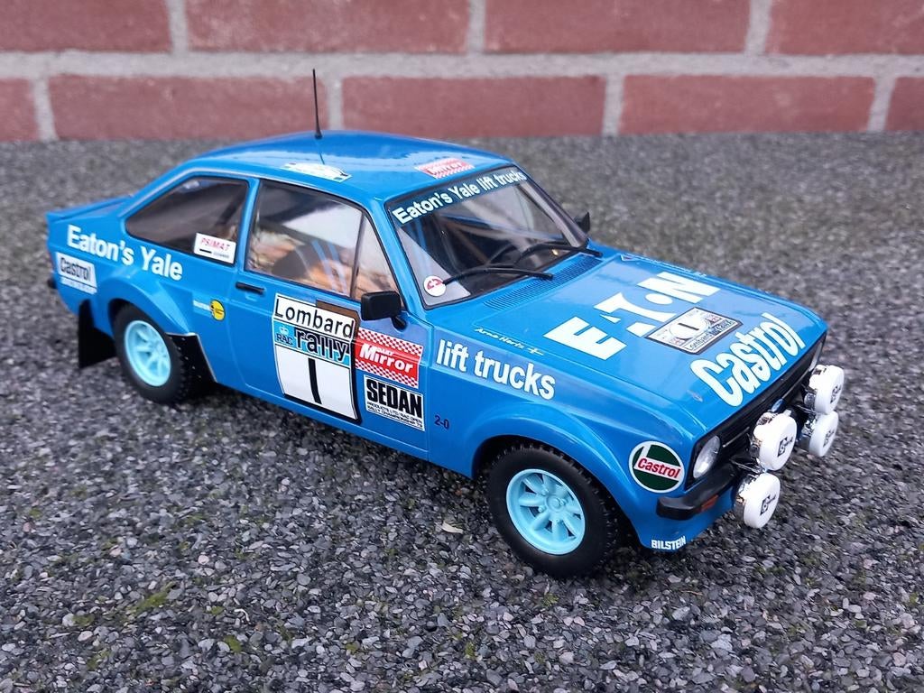 Ford Escort RS 1800 mk2

Winner Lombard RAC Rally 1979

#1, Hobby en Vrije tijd, Modelauto's | 1:18, Ophalen of Verzenden, Nieuw
