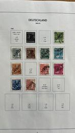 Verzameling gestempeld Berlijn in davo album, Verzenden, Buitenland