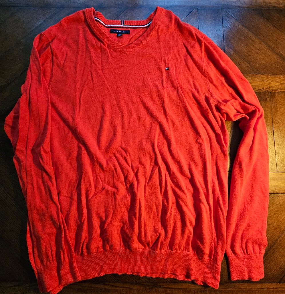 Tommy Hilfiger Trui XXL nieuw rood, Kleding | Heren, Truien en Vesten, Tommy Hilfiger, Nieuw, Overige maten, Ophalen of Verzenden