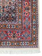 Handgeknoopt Perzisch wol Moud tapijt crème Iran 98x142cm, Persian, Gebruikt, 100 tot 150 cm, Crème