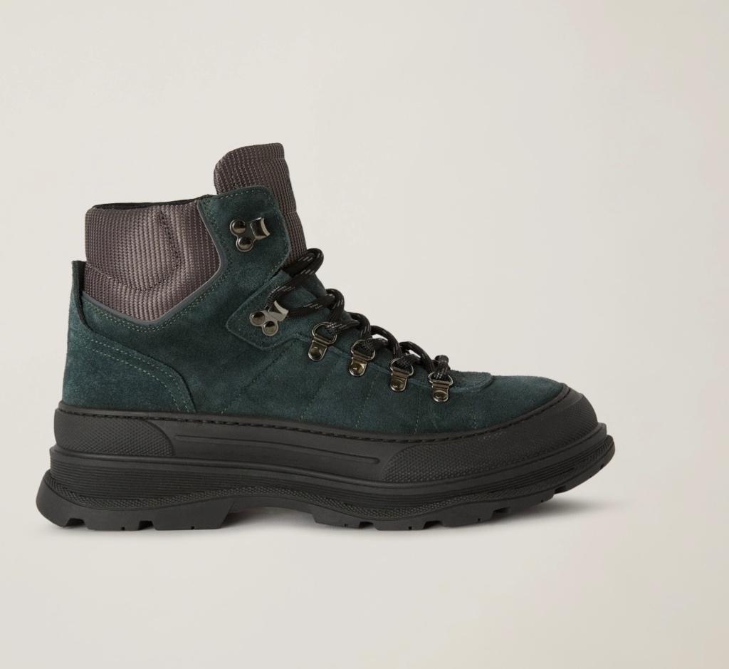 Harmont & Blaine Hiking Boots Maat 45 Groen Made in Italy, Verzenden, Gebruikt, Schoenen