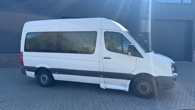 Volkswagen Crafter 35 2.0 TDI L2H1 Rolstoelbus aangepast / P, Auto's, Euro 5, Achterwielaandrijving, Gebruikt, Wit