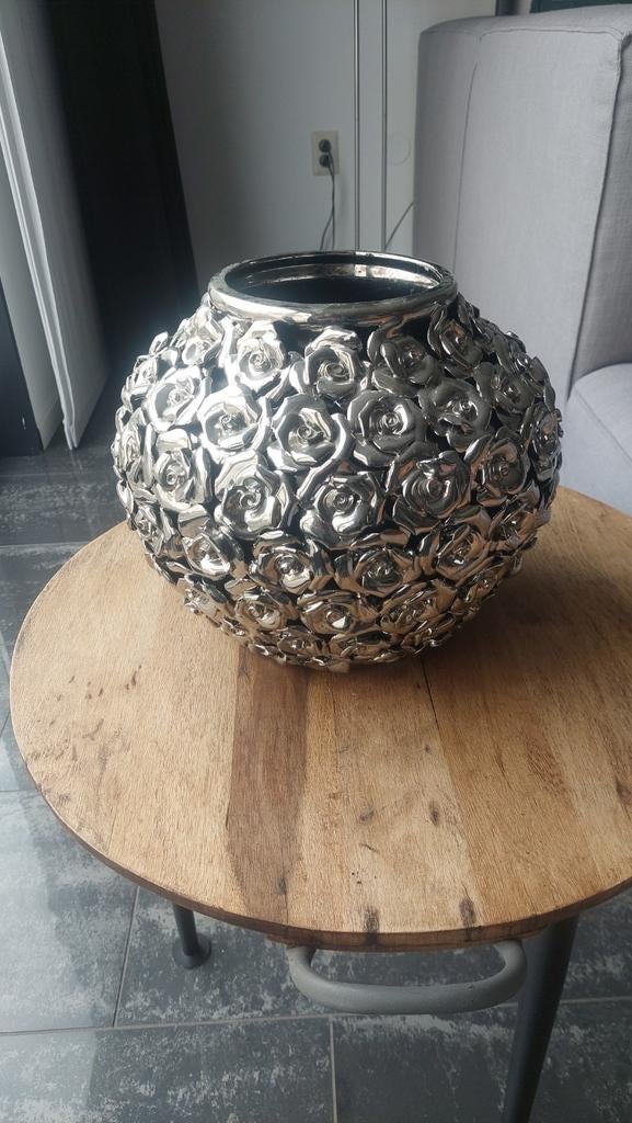 Kare design vaas, Overige materialen, Overige kleuren, Ophalen of Verzenden, Zo goed als nieuw