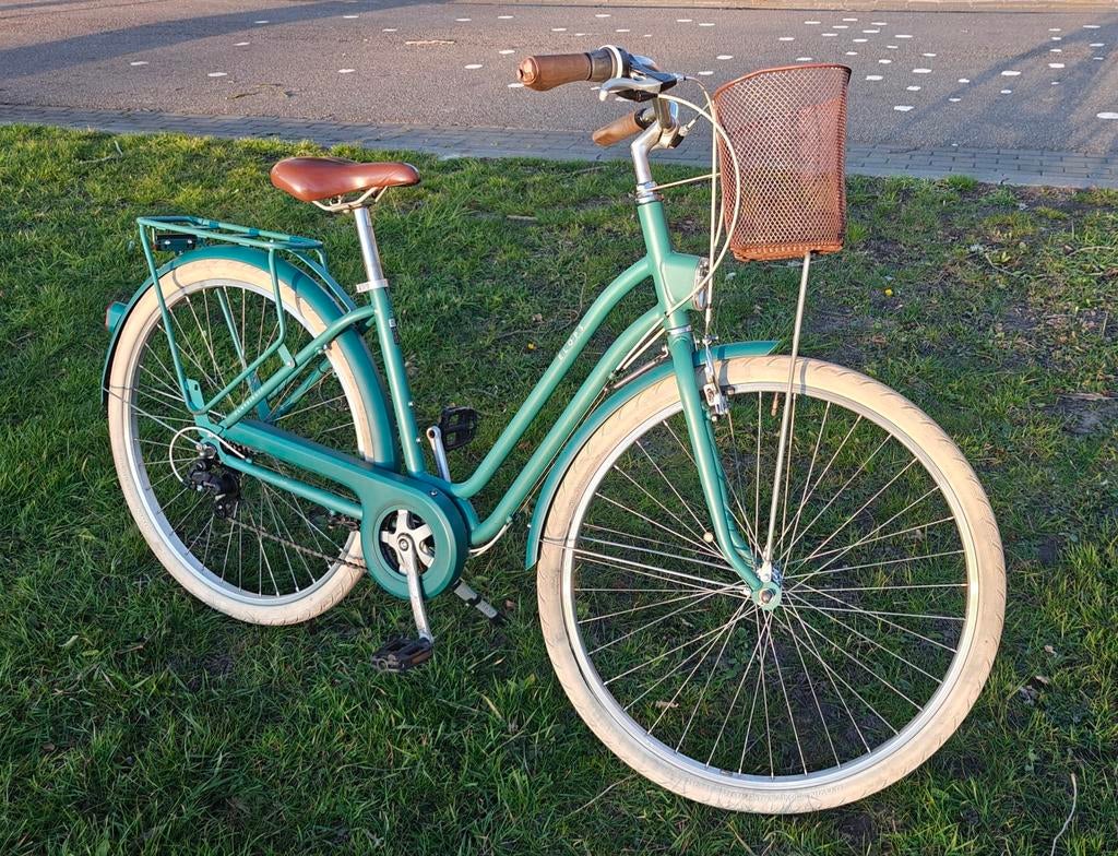 Elops 520 28' stadsfiets dames, Fietsen en Brommers, Fietsen | Dames | Moederfietsen, Zo goed als nieuw, Overige merken, 47 tot 50 cm