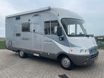 Hymer B574 Classic AUTOMAAT/SCHOTEL/TV/TREKHAAK nieuwstaat, Caravans en Kamperen, Campers, Standaard zit, Ringverwarming, Bedrijf