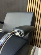 Leolux Scylla fauteuil -Nieuw Zwart Toledo Leer -, Ophalen, Leolux, ., Leer