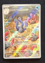 Pokémon Wugtrio 224/091 Paldean Fates, Ophalen of Verzenden, Zo goed als nieuw, Losse kaart, Foil