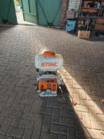 2 takt rugspuit, Ophalen