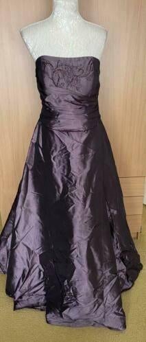 Jodi Couture lange jurk maat 40, Maat 38/40 (M), Overige typen, Paars, Ophalen of Verzenden