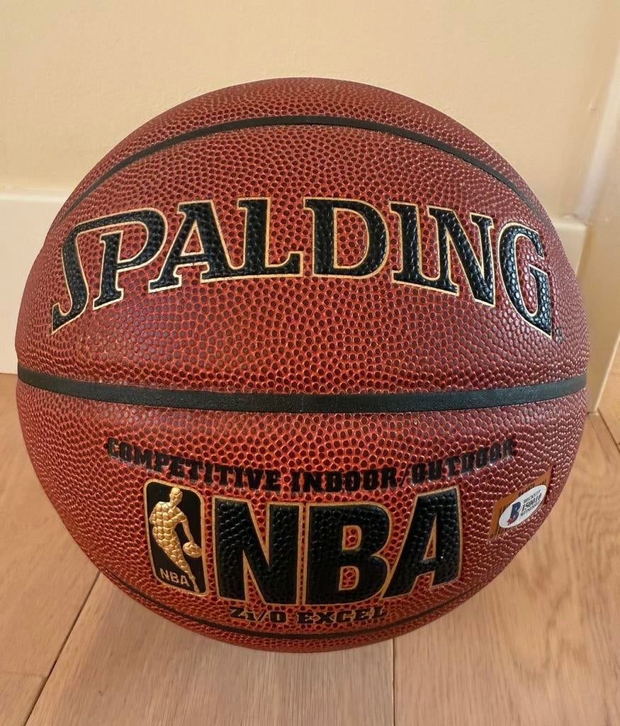 Gesigneerde Spalding NBA basketbal - Robert Parish, Ophalen of Verzenden, Zo goed als nieuw, Bal