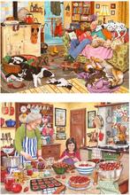 House of Puzzles - Heart of the Home - 2x500XL stukjes, Ophalen of Verzenden, 500 t/m 1500 stukjes, Nieuw, Overige typen