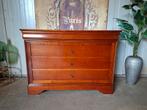 Klassiek Frans Kersen Houten commode,  ladekast, dressoir,