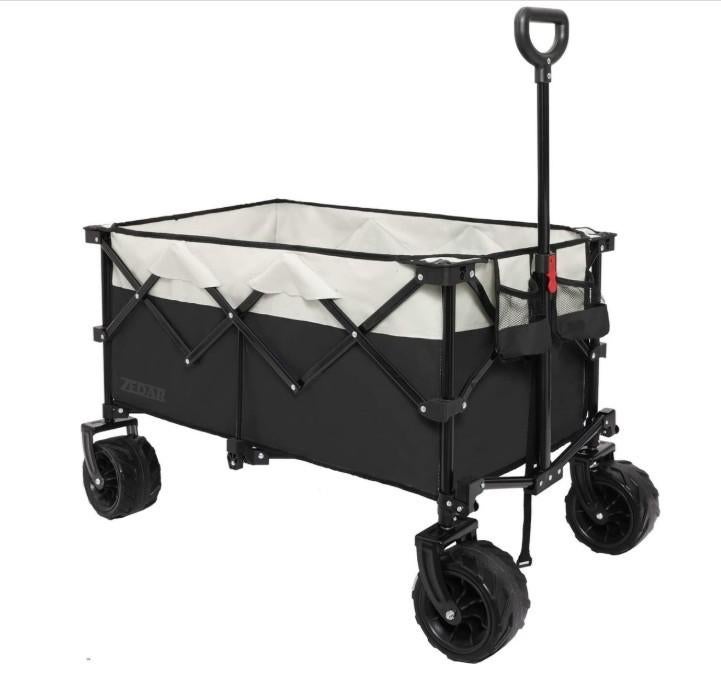 Bolderkar van Zedar, Ophalen, Opvouwbaar, Zo goed als nieuw