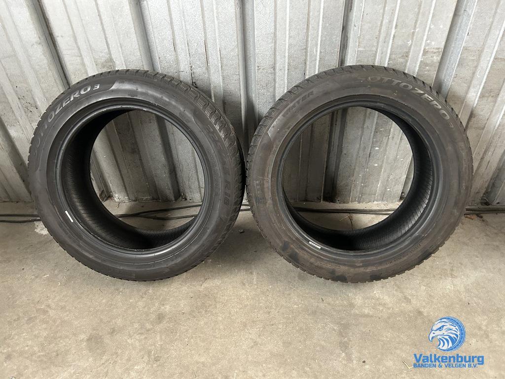 6mm! Winterbanden 225/55R18 Pirelli Sottozero 3, 18 inch, Gebruikt, -, -