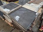 21,6m² keramische tegels antraciet 60x60x2cm terras, Tuin en Terras, Gecoat, Keramiek, Nieuw, Ophalen of Verzenden