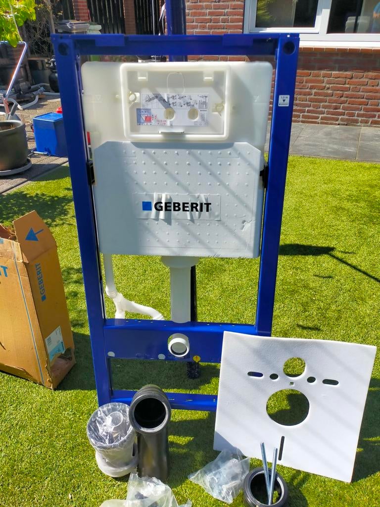 Geberit DuofixBasic Delta 12 cm inbouwreservoir, Ophalen, Nieuw, Toilet