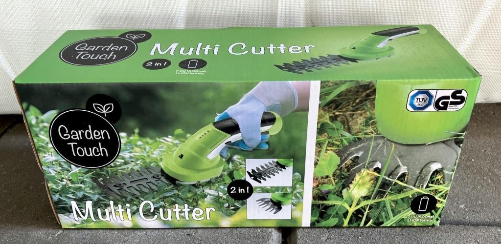 Elektrische grasschaar heggenschaar, Ophalen of Verzenden, Zo goed als nieuw, Elektrisch, Garden Touch