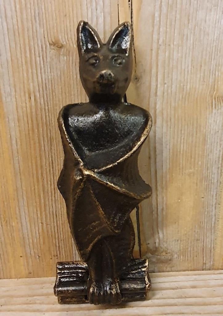 DEURKLOPPER VLEERMUIS / gietijzer, Huis en tuin decoratie Marie, Nieuw, Info@huisentuindecoratiemarie.nl, Peize