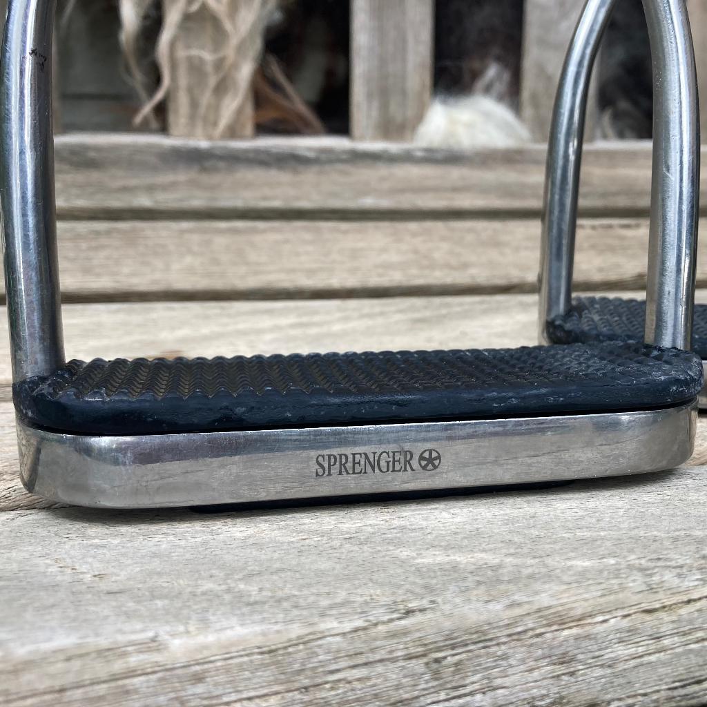 Sprenger stijgbeugels, Dieren en Toebehoren, Paarden en Pony's | Hoofdstellen en Tuigage, Ophalen of Verzenden, Gebruikt, Dressuur