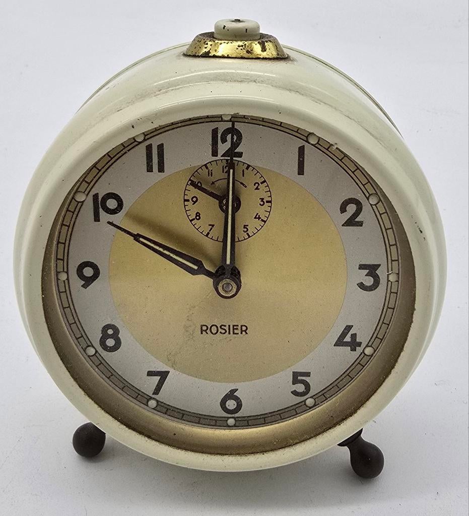 2 vintage wekkers , Radar en Rosier., Witgoed en Apparatuur, Wekkers, Ophalen of Verzenden