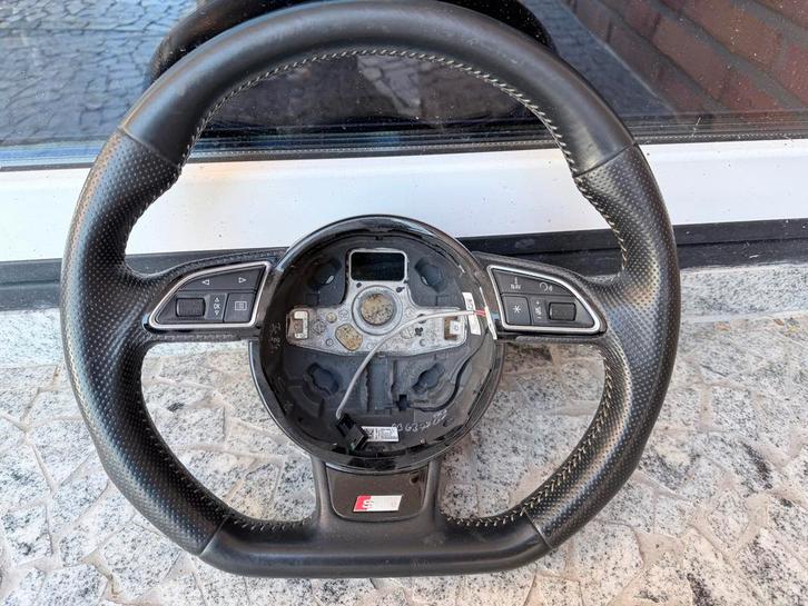 Audi S-Line Stuurwiel, A1/A3 /A4/ A5/ S-line afgevlakt Stuur, Auto-onderdelen, Besturing, Audi, Gebruikt, Ophalen of Verzenden