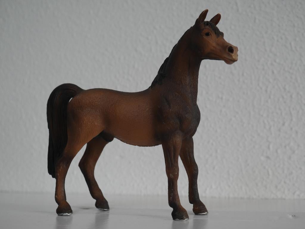 Schleich Arabier hengst 13629, Ophalen of Verzenden, Zo goed als nieuw, Paard, Beeldje of Figuurtje