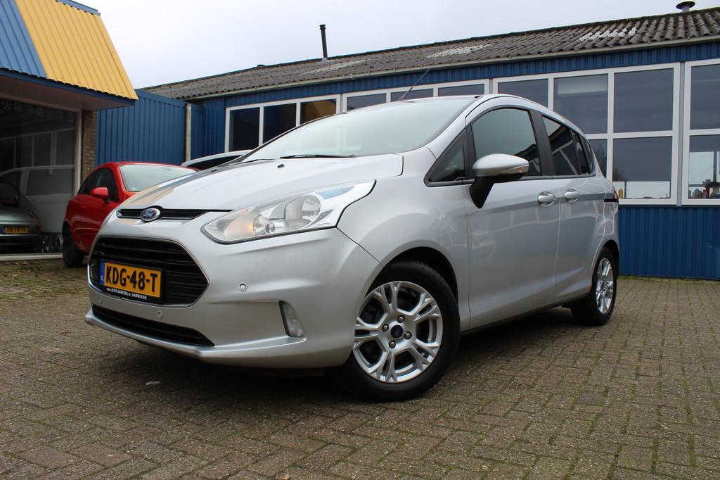 Ford B-MAX 1.0i "Sync Edition" Navi - Trekhaak - PDC ! 125 P, Auto's, Ford, Voorwielaandrijving, Gebruikt, Zwart, Bedrijf
