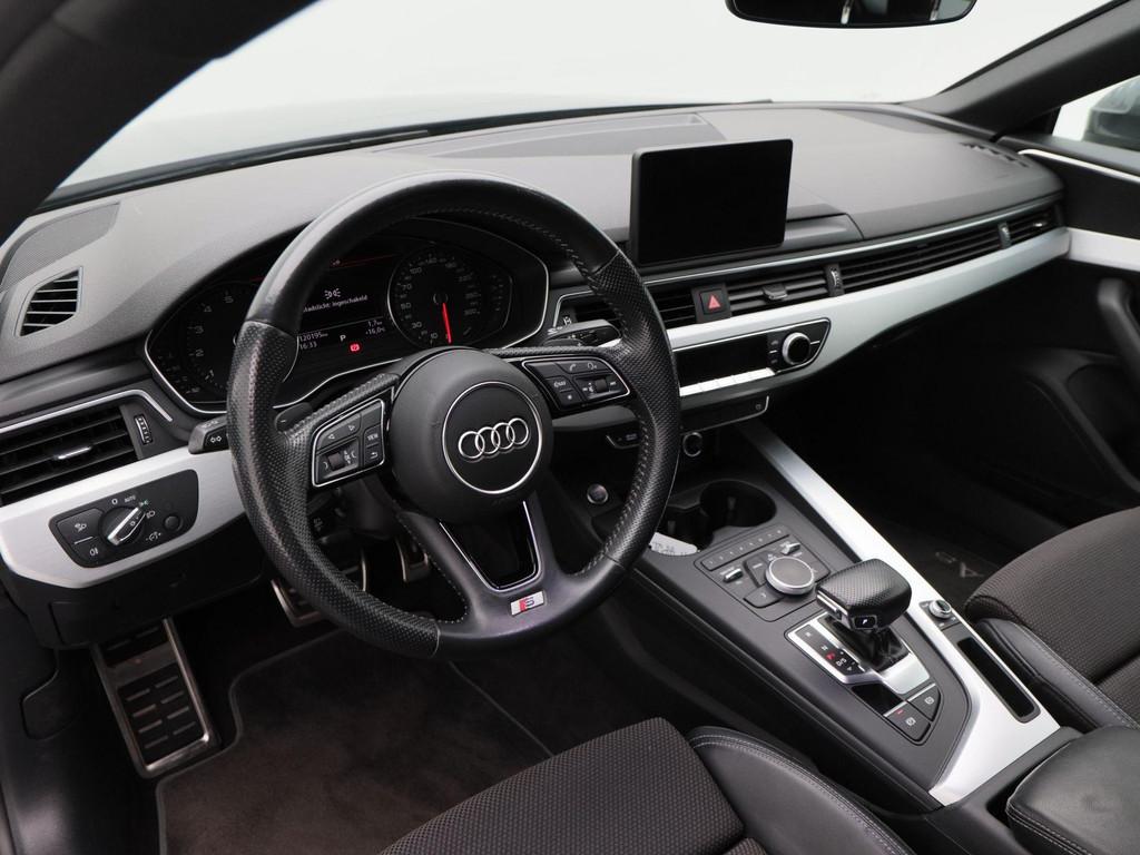 Audi A5 Sportback 1.4 TFSi Sport S-line Edition 150 Pk Autom, Auto's, Gebruikt, 4 cilinders, 150 pk, Leder en Stof