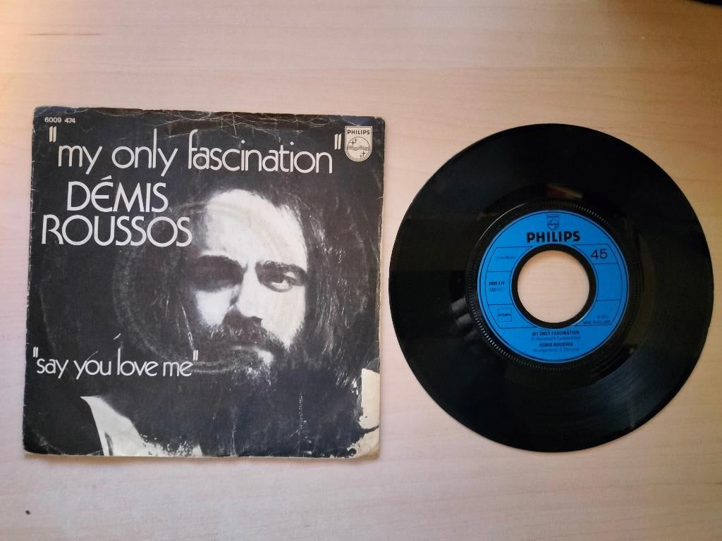 Demis Roussos - My only fascination / Say you love me, Gebruikt, 7 inch, Single, Ophalen of Verzenden