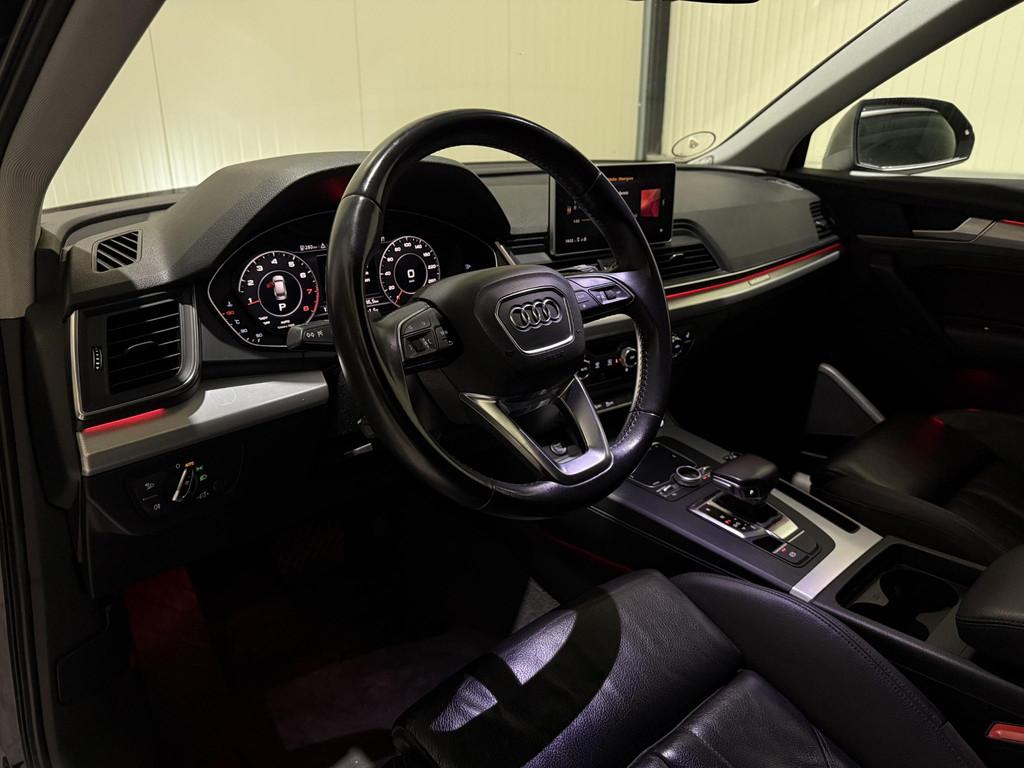 Audi Q5 2.0 TFSI quattro Ambient/Leder/Virtual, Auto's, Automaat, Gebruikt, 4 cilinders, Bluetooth