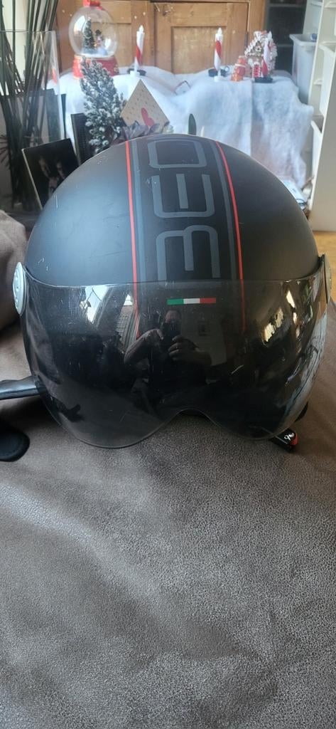 Beon Design Jethelm - Maat S (55-56), Motoren, Kleding | Motorhelmen, Dames, Heren, Jethelm, S, Overige merken, Tweedehands, Ophalen