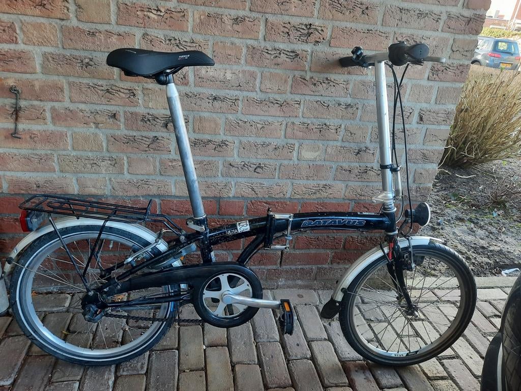 Goed werkende Batavus vouwfiets, Ophalen, 20 inch of meer, Gebruikt, Versnellingen